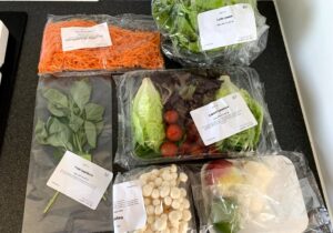Frugter og grøntsager til Kokkens Hverdagsmad måltidskasser