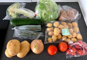Friske frugter og grøntsager fra RetNemt måltidskasse