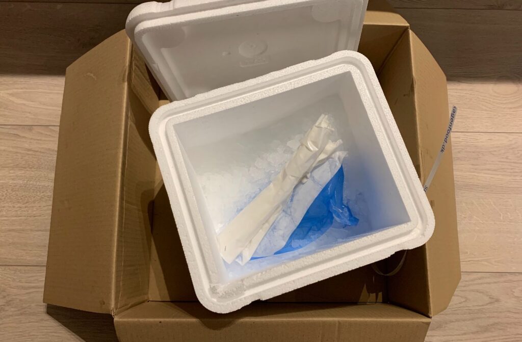 Skagenfood tom emballage