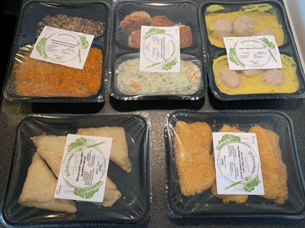 Dele af indhold fra Sundtakeaway måltidskasse